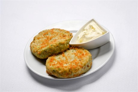 Биточки из брокколи и цветной капусты 1075633