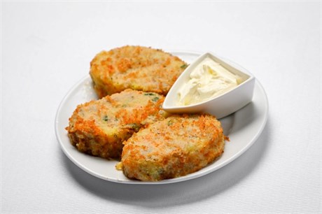 Биточки картофельные с грибами 1075635